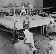 Boxing match in studio B