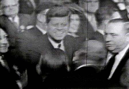 John F. Kennedy, Eunice Kennedy Shriver and Richard J. Daley